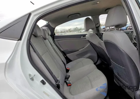 2017 Hyundai Accent Se z USA, uszkodzony, nr VIN KMHCT4AE7HU241513